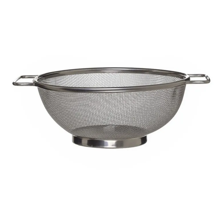 Zeef op voet RVS - 20 cm