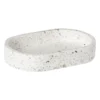 Zeepbakje Terrazzo - wit - 2x13x9 cm