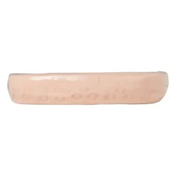 Zeepschaaltje aardbei - roze/groen - 2x11.5x9.8 cm