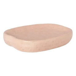 Zeepschaaltje aardbei - roze/groen - 2x11.5x9.8 cm
