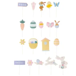 Zoek kit paaseieren - stickers - set van 20