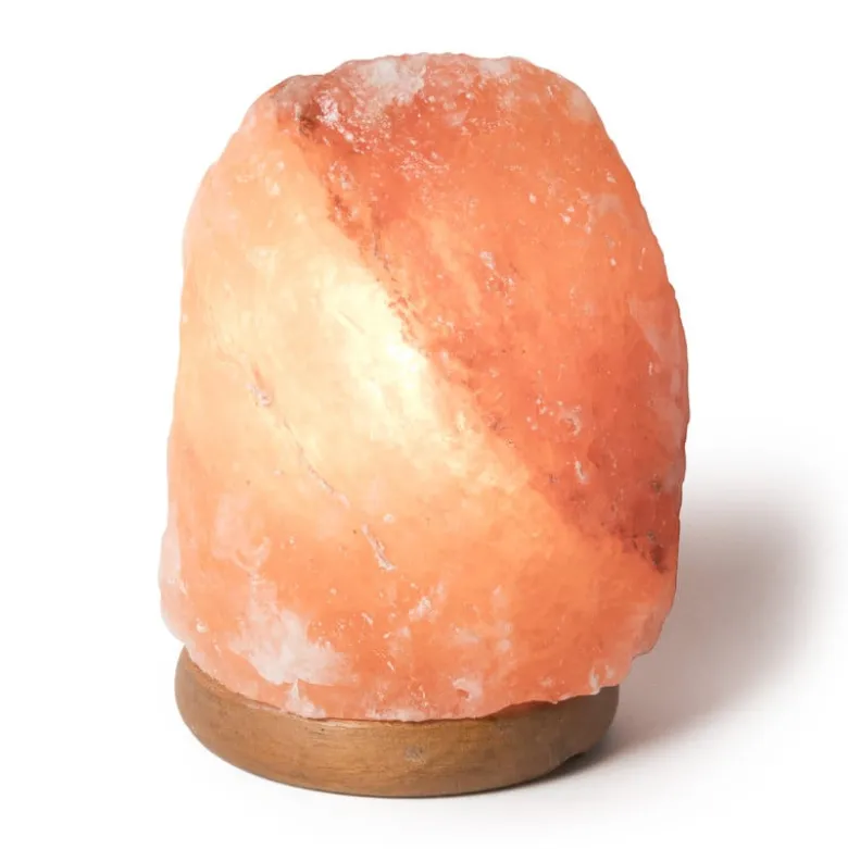 Zoutsteen lamp - 18 cm
