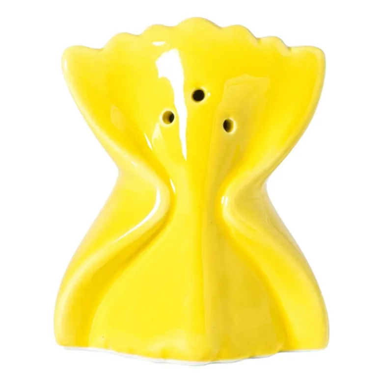 Zoutvaatje pasta farfelle - geel - 8x6.5x4.5 cm